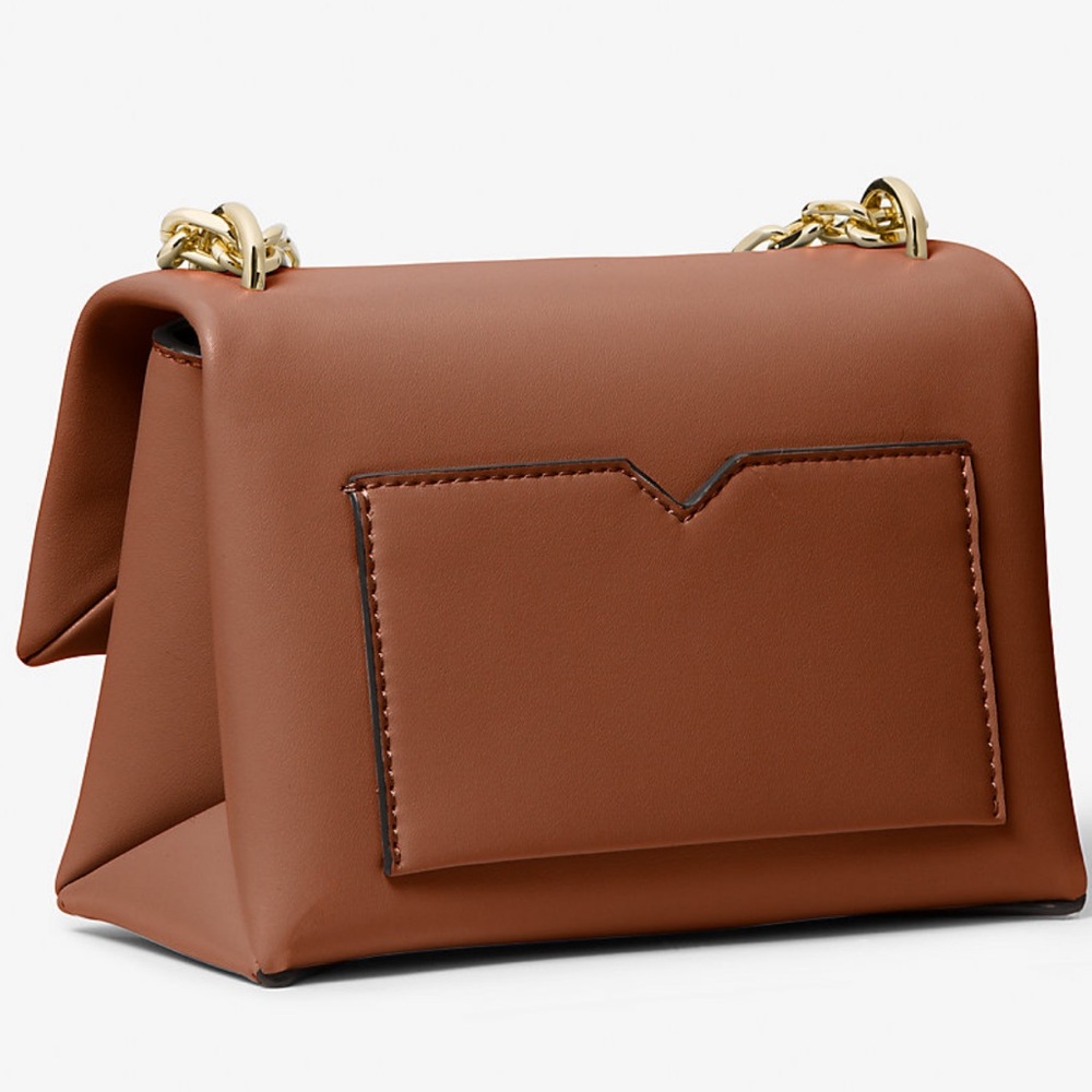 🧳 Michael Kors Brown Cece Small Shoulder Bag 💼 NWT 💼 - Picture 7 of 16